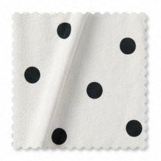 Gabardine twill polka dots