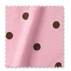 Gabardine twill polka dots