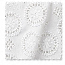 Cotton voile embroidered