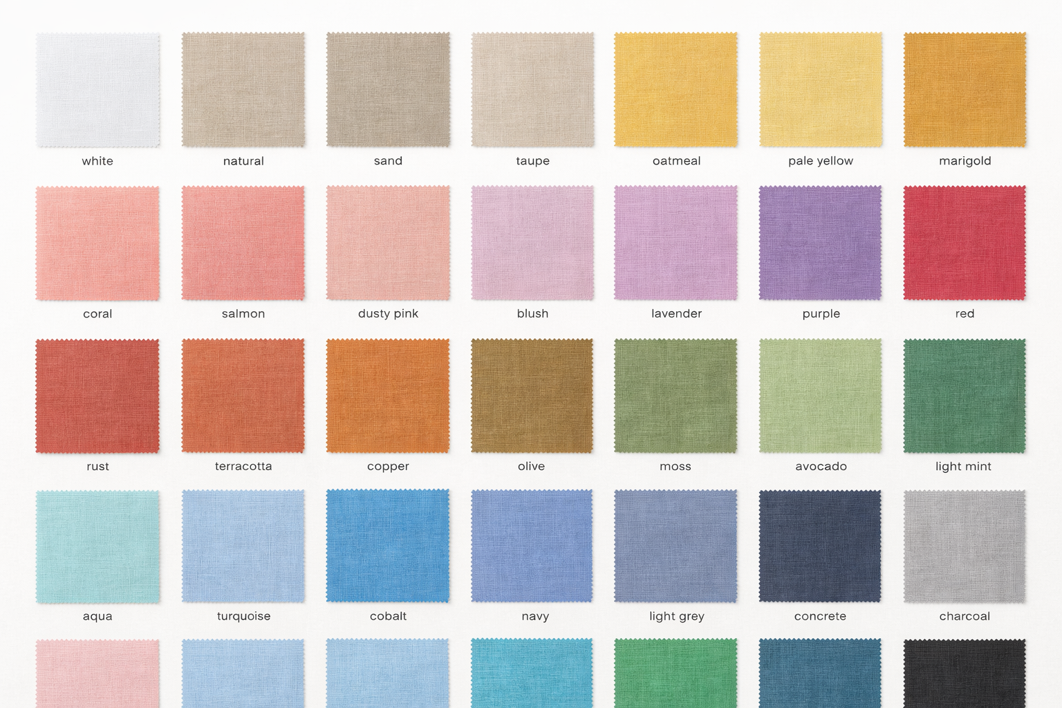 Linen (90% / Cotton 10%)