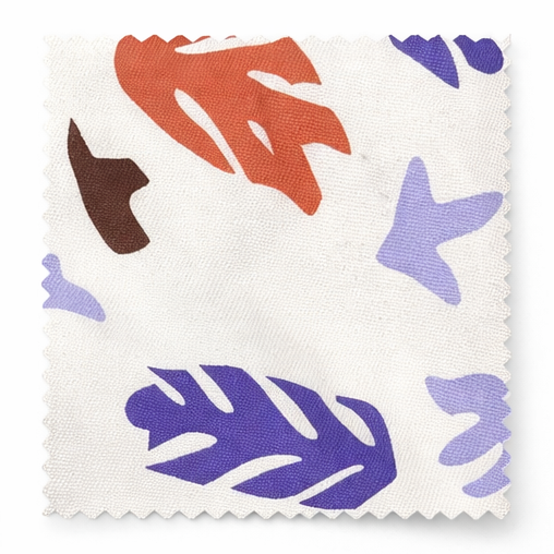 Gabardine twill printed
