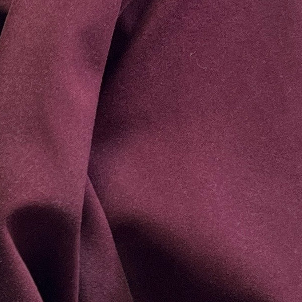 Brushed wool blend with lycra