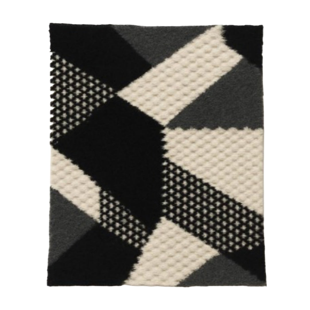 Geometric Jacquard Knit with Wool