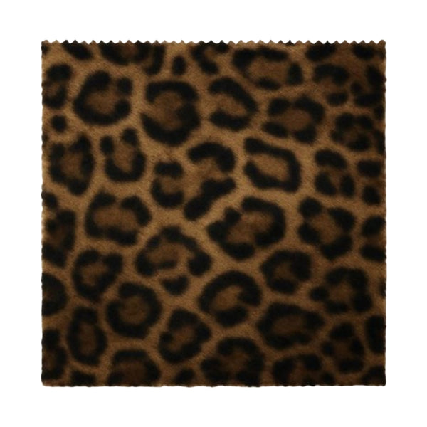 Leopard Print Faux Fur