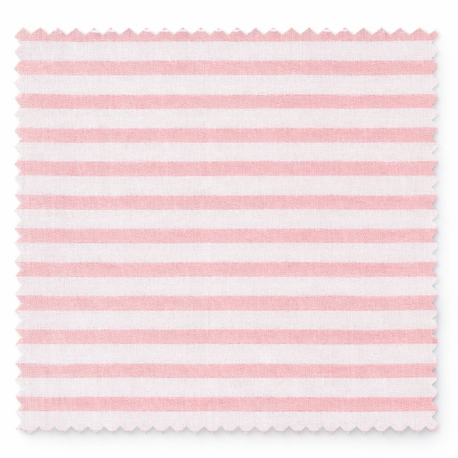 Striped cotton poplin