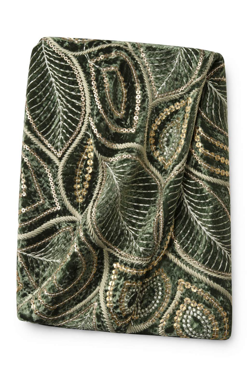Velvet & Linen metallic embroidery (Alt patterns)